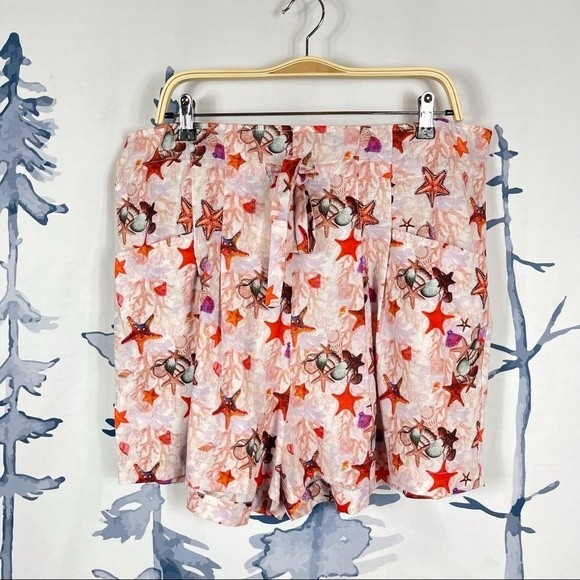 NWT Anthropologie Eva Franco Starfish Short Set Size L - Picture 13 of 16